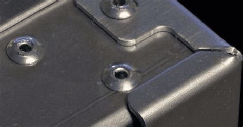 junction box riveted to sheet metal|sheet metal riveting.